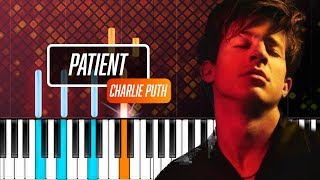 Charlie Puth - "Patient" Piano Tutorial - Chords - How To Play - Cover