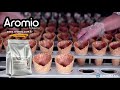 how to prepare aromio ice cream cone mix powder