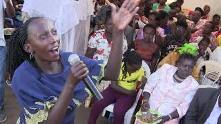 carol mbugua here performing in a dowry occassion