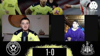 Sheffield United 1-0 Newcastle United | Ryan "EDDIE HOWE IN!"