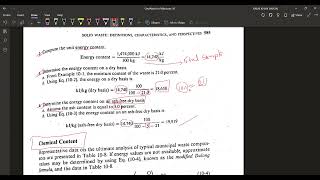 L-1 Solid Waste Management Bengali Mathmatical problem Video | Environmental Engineering বাংলা ভিডিও