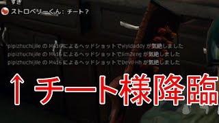 【PUBG】チーター倒してドン勝(放送録画)