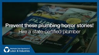 Prevent these plumbing horror stories! Hire a state-certified plumber