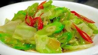 Don’t stir-fry baby cabbage directly in the pan, just master this little trick, it will be crispy,