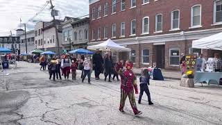 Sussex Borough Day 2021 Halloween Parade lead by 2021 Miss Sussex Vivienne Diaz