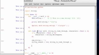 Python 64 String Right Strip