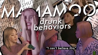 MAMAMOO questionable behaviors when drunk