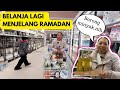 BELANJA PERSIAPAN RAMADAN, BORONG DAGING HALAL, MINYAK, TELOR DAN KEBUTUHAN LAINNYA 🛒