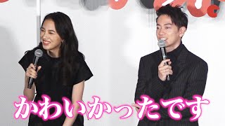 佐藤健、清原果耶のギャップに思わず「かわいかった」映画『護られなかった者たちへ』大ヒット御礼舞台あいさつ