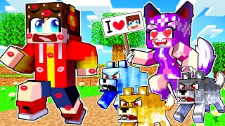 FIREY Gets WEREWOLF Crazy Fan Girl ?! (Firey Minecraft)