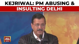 PM Modi Lies, Makes Fake Promises: Kejriwal Hits Back After PM Modi's 'AAP'da Attack | Delhi Polls