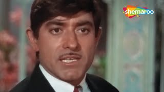 CLIMAX | Mere Huzoor (1968) (HD) | Raaj Kumar, Jeetendra, Mala Sinha, Johnny Walker