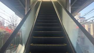 【三菱】4X エスカレーター 野方駅 4X escalator Nogata station Seibu line Tokyo Japan