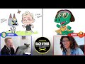 Animator vs. Cartoonist Draw Each Other As Animal Crossing Villagers • Draw-Off