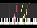 radiohead no surprises piano tutorial easy