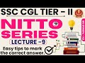 NITTO FOR SSC CGL/CHSL  TIER -2 | LECTURE -9 | PARMAR SSC