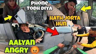 @aalyanvlogs1299 Angry On Sam 🤬 || Sam ne phone Todh di 😭