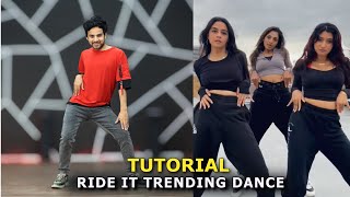 Ride It Dance Tutorial Easy Female Version | Tiktok Trend | Ajay Poptron Tutorial
