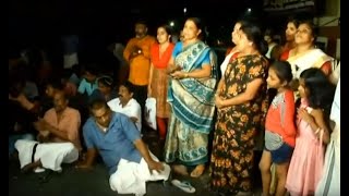 Protests erupts following reports of women devotees' visit to Sabarimala