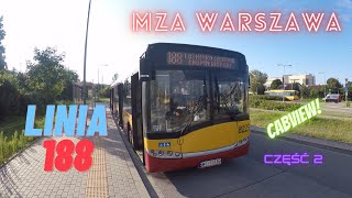 #30 Linia 188 (2/2) Kierowca Autobusu Warszawa - kier. Gocławek Wschodni U18 #8225