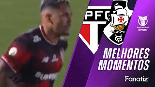 São Paulo 3 x 0 Vasco da Gama I Melhores momentos I Brasileirão 2024