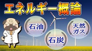 【石油、石炭、天然ガス】エネルギー概論【化石燃料】