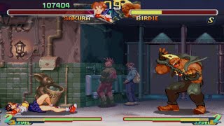 リベンジ【Ryona】さくらvsバーディー　リョナ対戦　ストリートファイターZERO2　Street Fighter 2