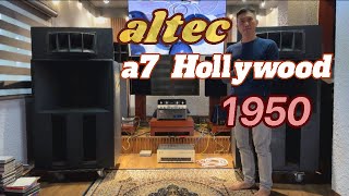 altec loa a7-800 bản gốc thủa bình minh hãng 1950 Hollywood TP test vài bản nhạc hay mời quý vị thẩm