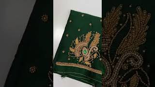 Pk Aari work blouse material sales call 6382359787