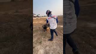 เครื่องฟิตสตาร์ทติดง่าย#ร่มบิน #พารามอเตอร์ #paramotor