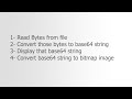 Android Tips: Convert bytes to Base64 String and convert Base64 String to Bitmap