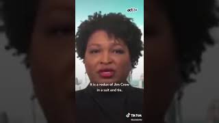 Stacey Abrams Says GA Bills Are A Redux Of Jim Crow In A Suit And Tie