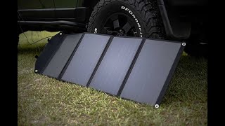 Rockpals 100W solar panel