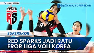 RED SPARKS JADI RATU EROR LIGA VOLI KOREA 2024-25, Kasih Paham ke Megawati: Data Tak Bohong #mega