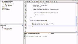 Java applet development | Java Applet And Swing | Java Video programming Tutorials