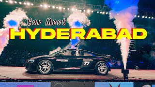 Hyderabad Biggest Car Meet 🔥 Whipmantra 3.0 with Supra MK4,Fastest Audi R8,Corvette,McLaren ,Huracan