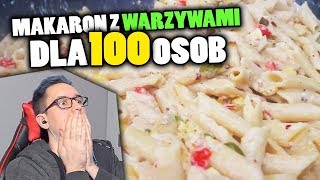 OGLĄDAMY GRANDPA KITCHEN #14 - MAKARON Z WARZYWAMI DLA 100 OSÓB!