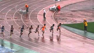 2012年高校総体熊本大会『男子100ｍ準決勝』２組