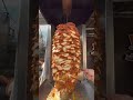 Bulky Slab of Chicken Shawarma #streetfood #shorts