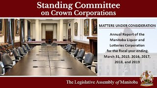 Standing Committee on CROWN CORPORATIONS – May 28, 2020