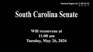 🔴 LIVE: SC Senate redistrcting debate