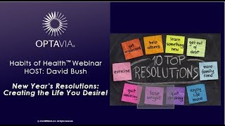 OPTAVIA Habits of Health - New Year's Resolutions 1 2 19