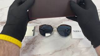 Fendi FF0290S J5GKU Gold-Blue Sunglasses