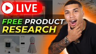 How To Find $5K/Month Dropshipping Products For FREE! - Live Q&A + Giveaway