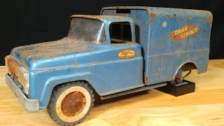 Rusty 1960 Tonka Service Truck Restoration Tutorial