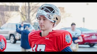 Notre Dame Practice Footage: QB CJ Carr