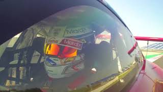 Porsche Mobil 1 Supercup - Tom Sharp shows Circuit de Barcelona-Catalunya