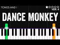 Tones & I - Dance Monkey | EASY Piano Tutorial