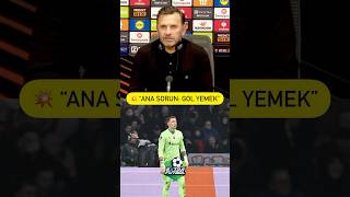 💥 Okan Buruk: “Ana sorunumuz yediğimiz goller. Maçları kazanmasını bilmedik!”