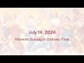 CC@S Sunday Mass, 4:30pm, July 14, 2024